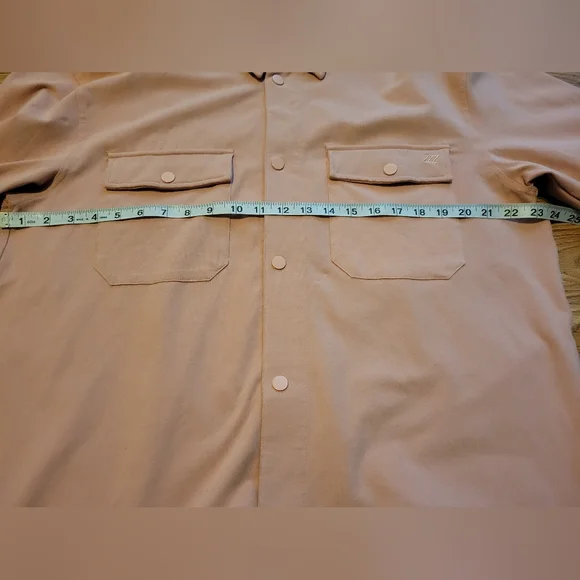 Zyia Men’s Dusty Rose Pacific Crest Shirt, XL - Picture 7 of 12